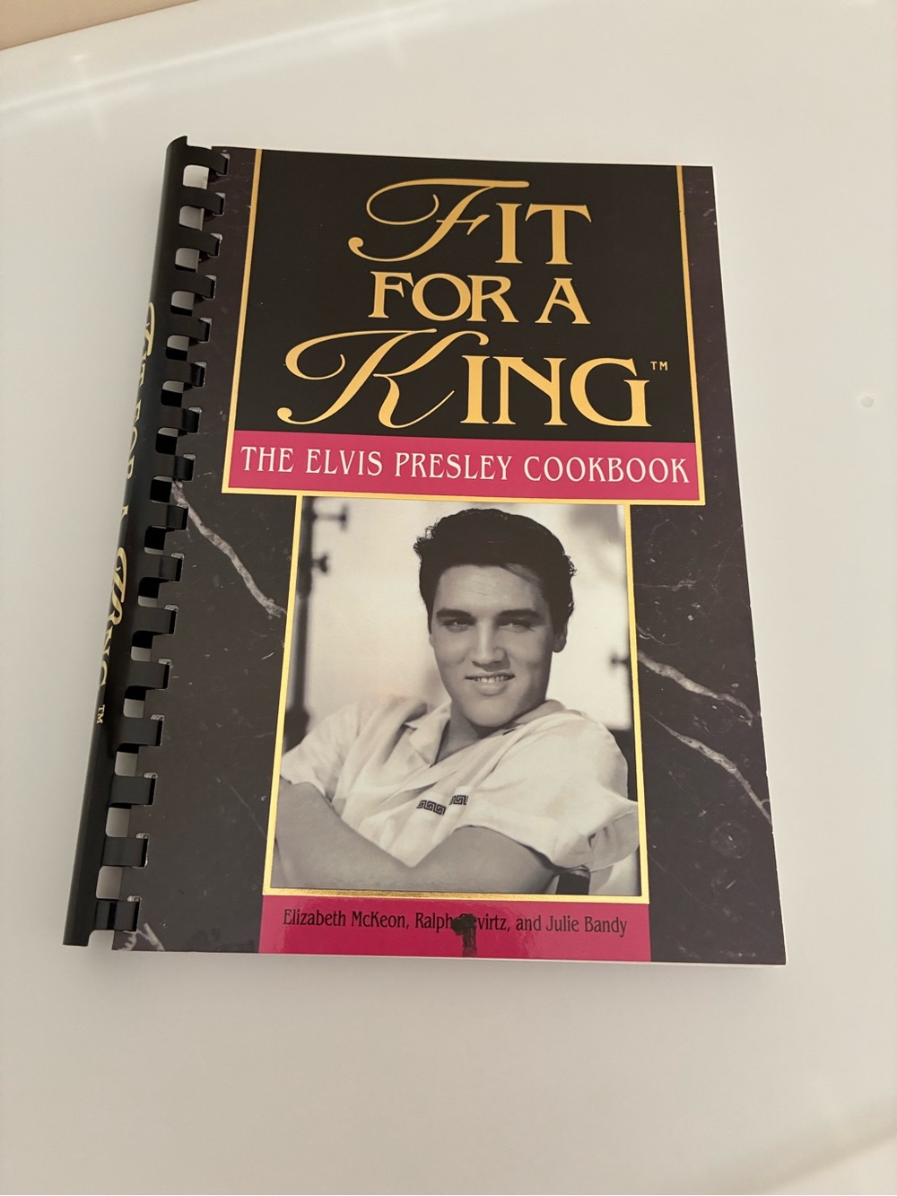 Fit for a King - The Elvis Presley Cookbook NWOT!